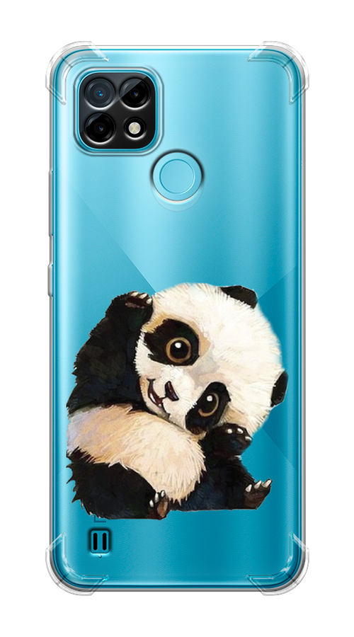 

Чехол Awog на Realme C21 "Большеглазая панда", Разноцветный, 254951-1