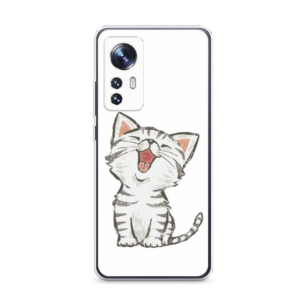 

Чехол Awog на Xiaomi 12/12X/12S "Котенок рисованный", Разноцветный, 312950-1