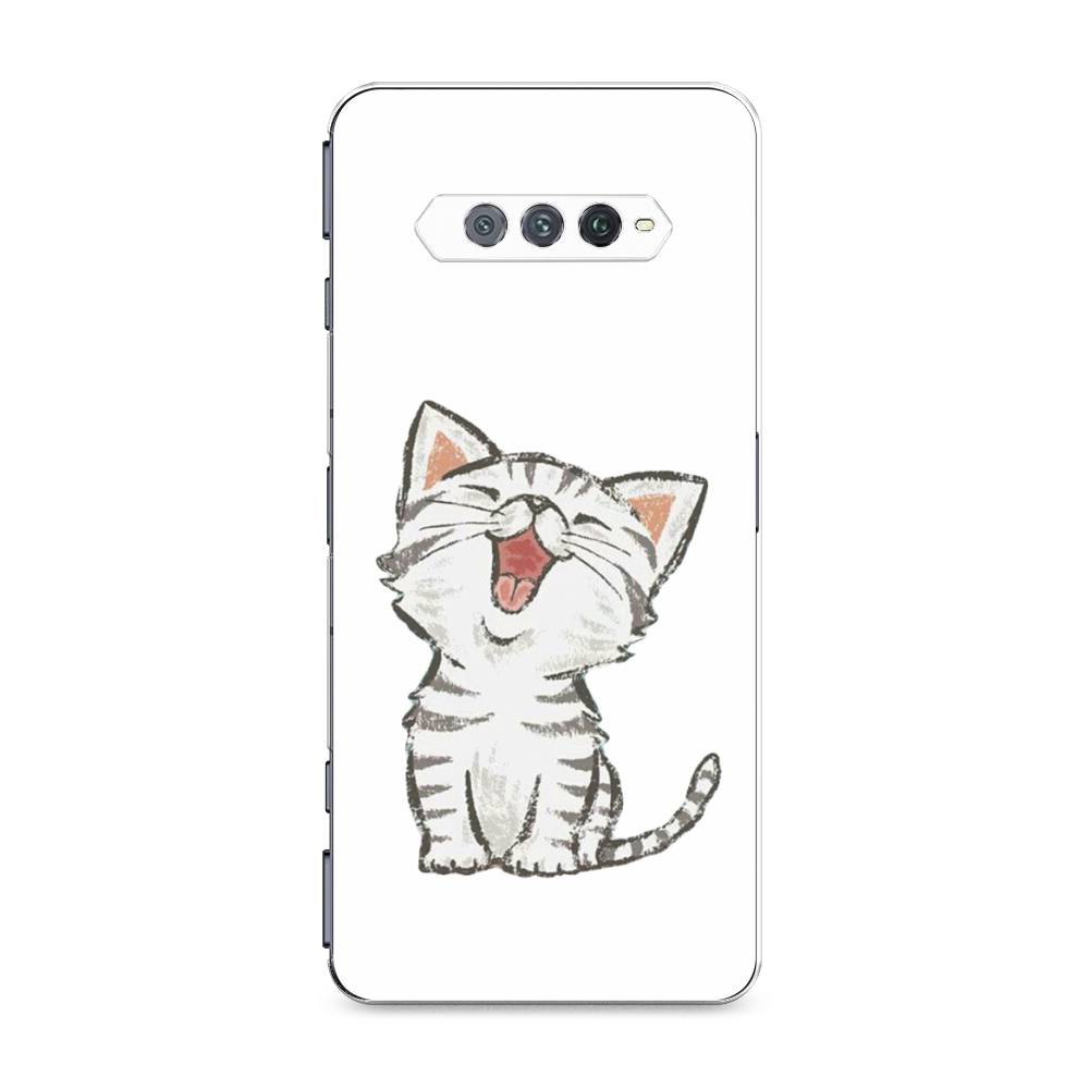 

Чехол Awog на Xiaomi Black Shark 4/4S/4S Pro/4 Pro "Котенок рисованный", Разноцветный, 311550-1