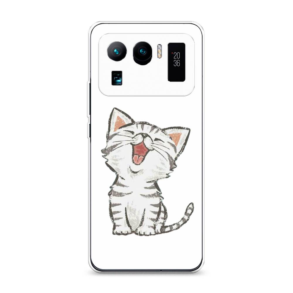 

Чехол Awog на Xiaomi Mi 11 Ultra "Котенок рисованный", Разноцветный, 310450-1