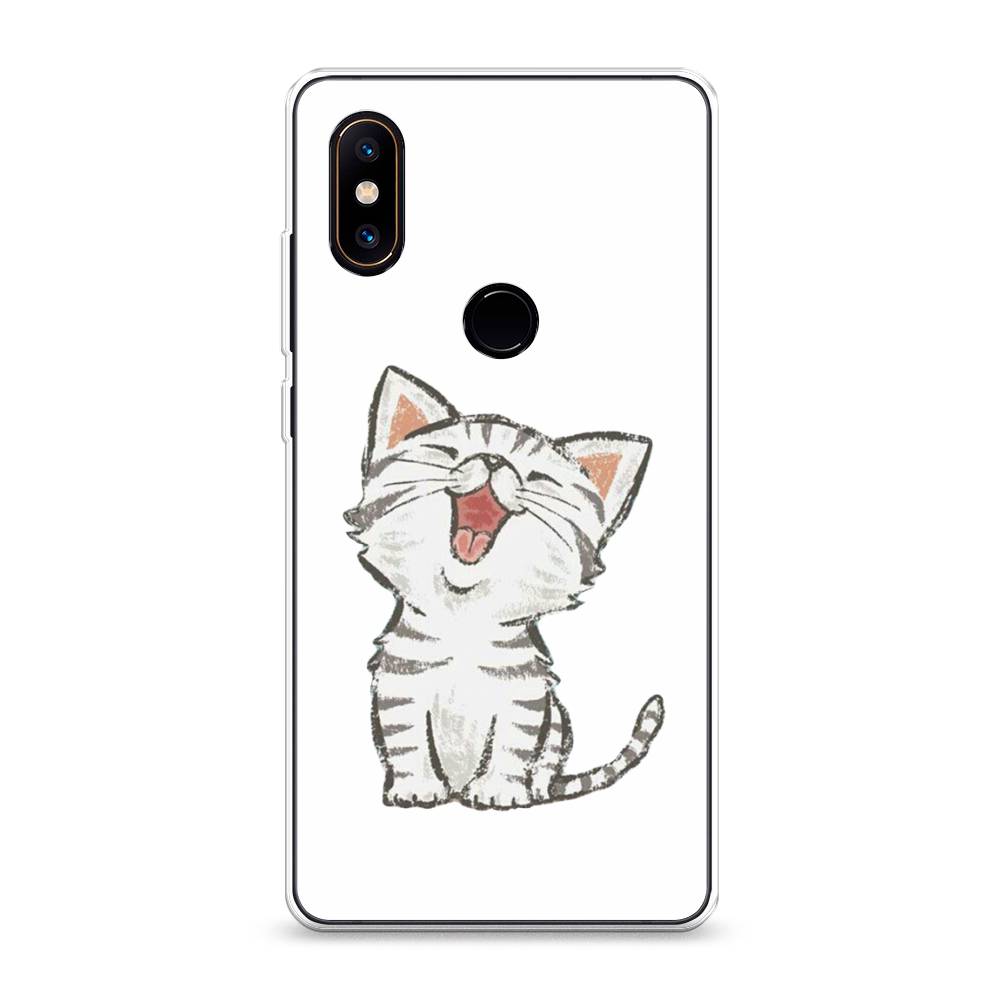 

Чехол Awog на Xiaomi Mi Mix 2S "Котенок рисованный", Разноцветный, 33450-1