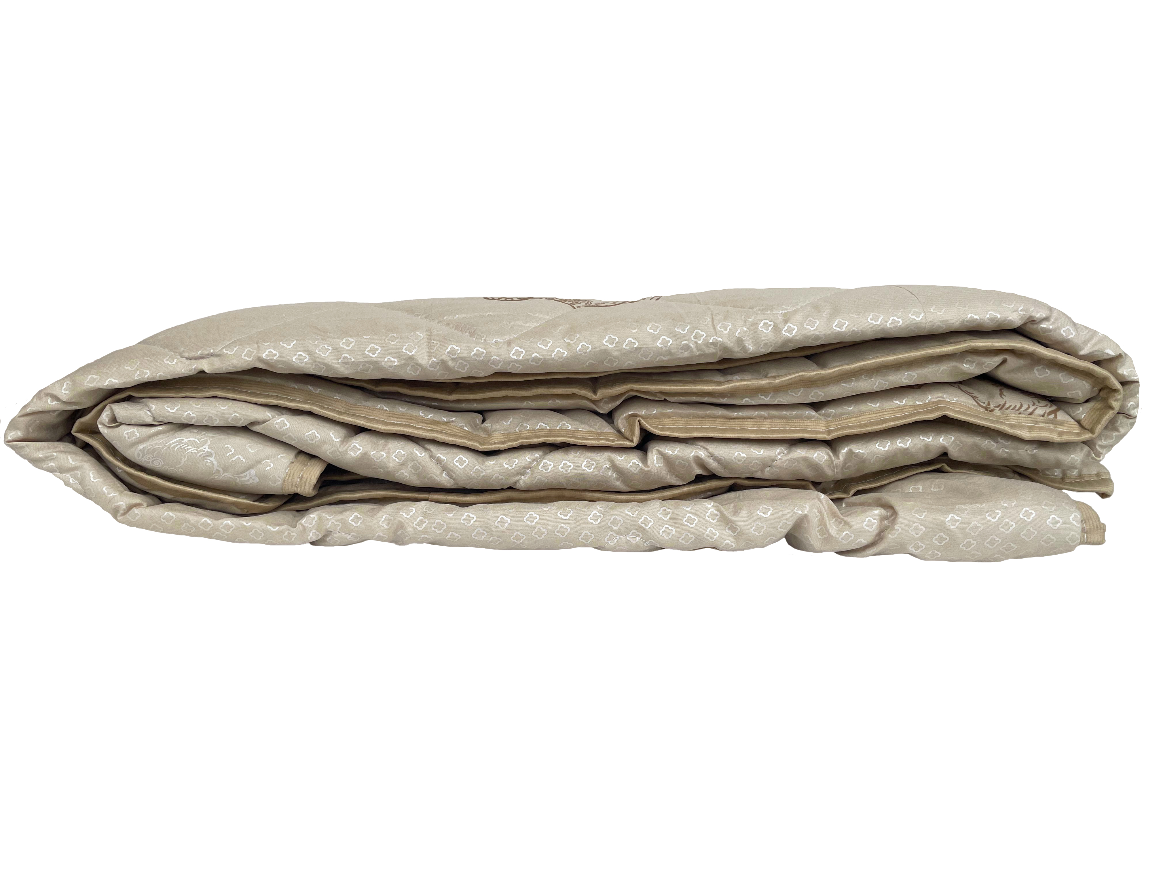 фото Одеяло балтимор-текстиль комфорт 172х205 овечья шерсть тик демисезонное