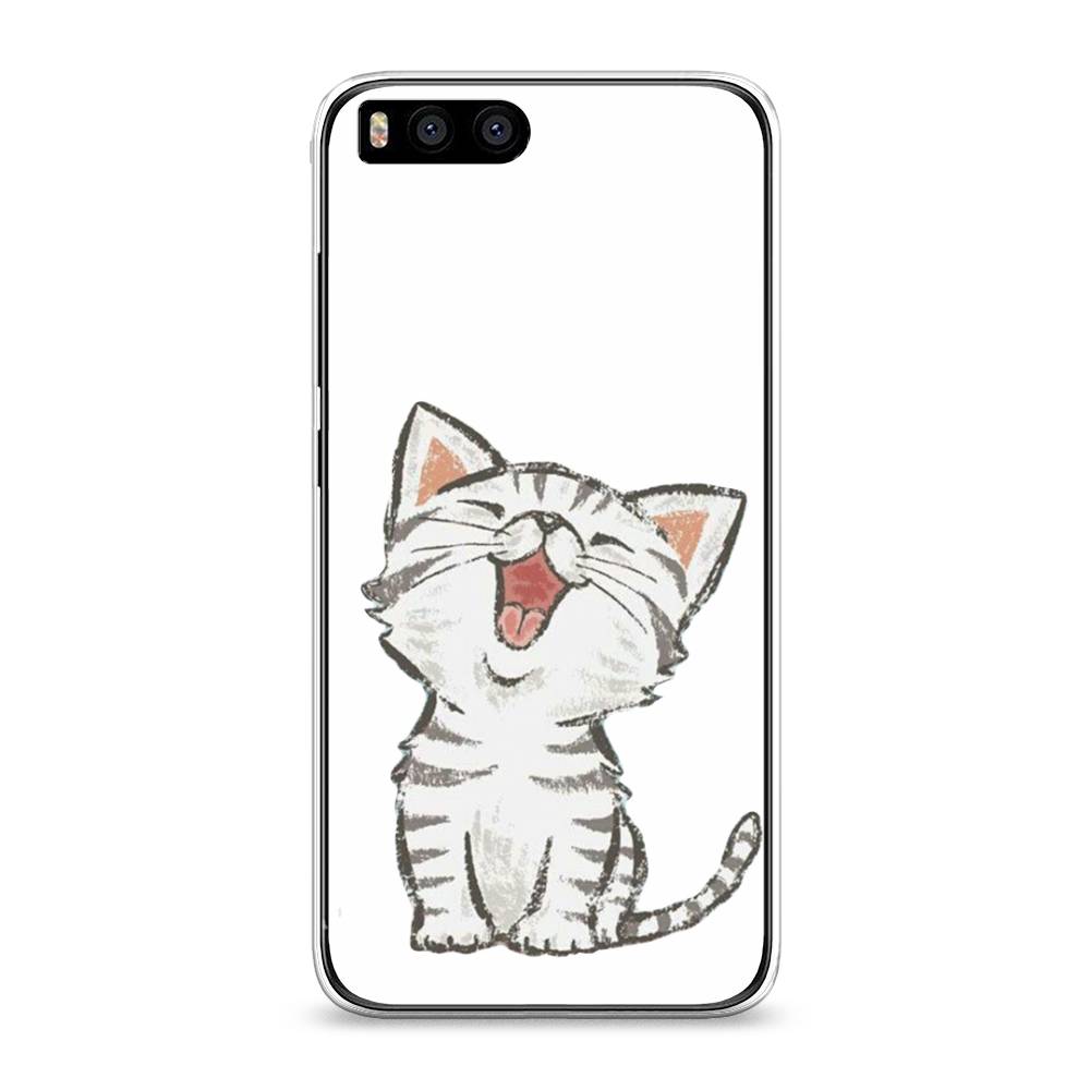 

Чехол Awog на Xiaomi Mi 6 "Котенок рисованный", Разноцветный, 30650-1