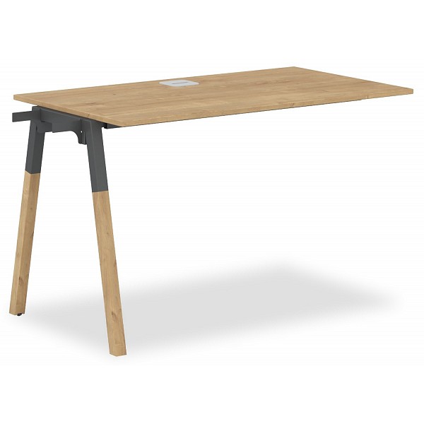 

Стол приставной Forta FIST 1167 антрацит/бук SKY_00-07088516, Forta FIST 1167