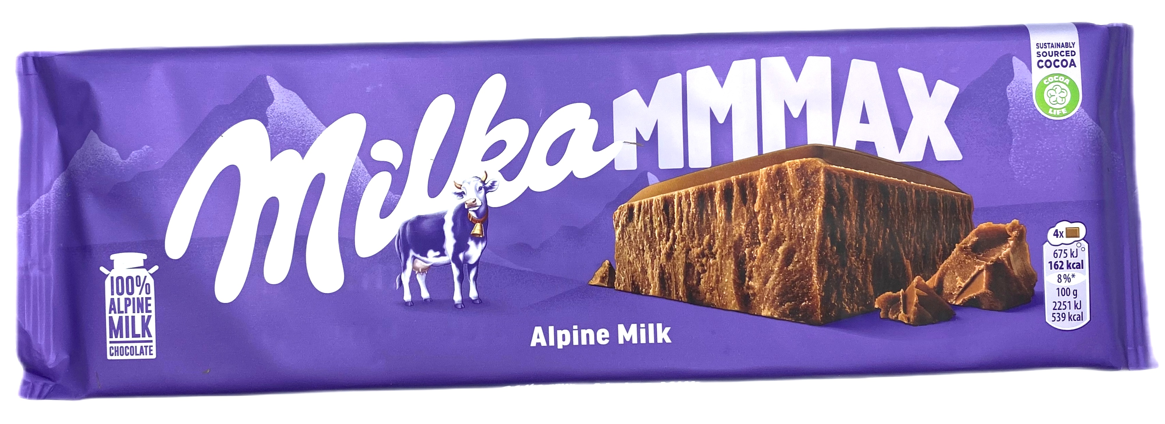 

Шоколад молочный Milka Alpine Milk MAX Альпийское молоко, 270г