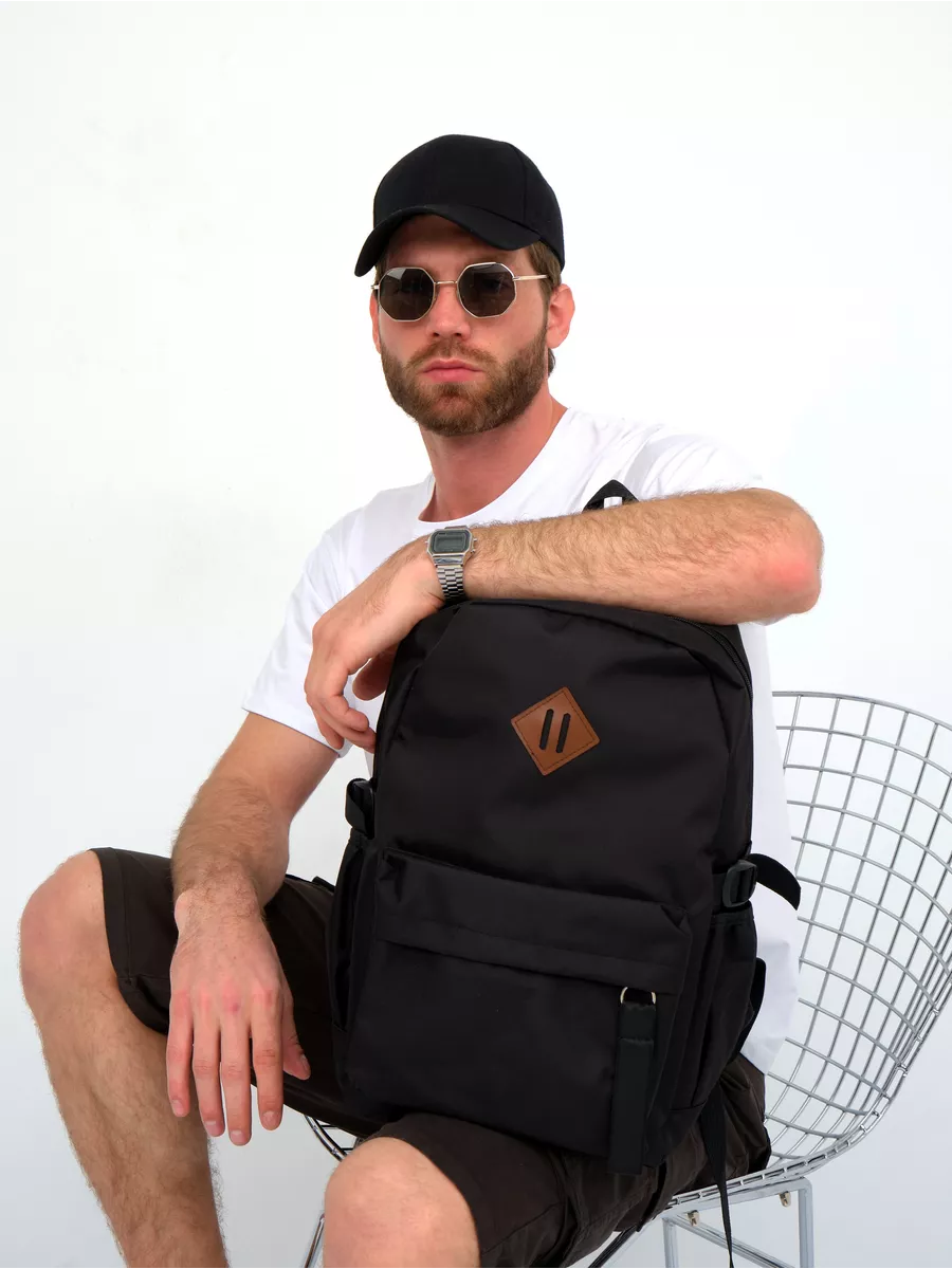 Рюкзак унисекс TIDO RMB1 черный, 44х30х15 см