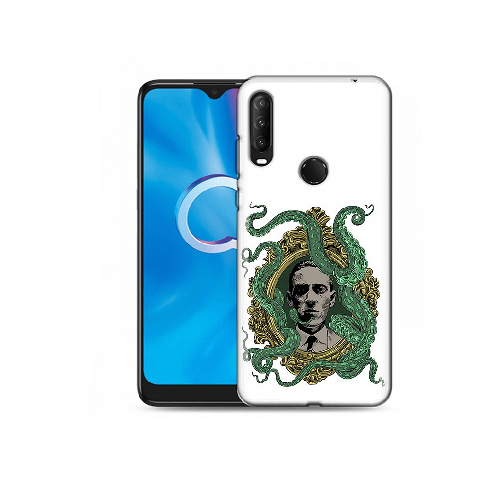 

Чехол MyPads Tocco для Alcatel 1S (2020) 5028Y портрет с кракеном (PT145668.665.552), Прозрачный, Tocco