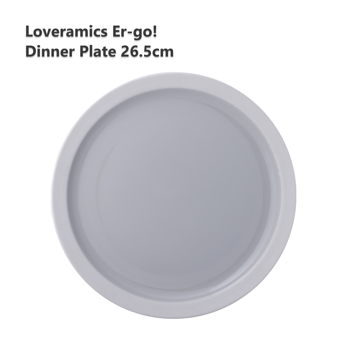 Тарелка обеденная Loveramics Er-go! 26,5 см Dinner Plate