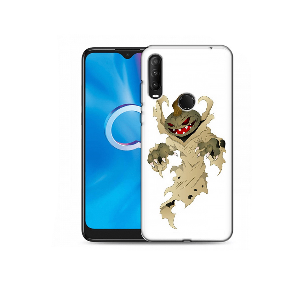 

Чехол MyPads Tocco для Alcatel 1S (2020) 5028Y призрак хэллоуина (PT145668.665.555), Прозрачный, Tocco