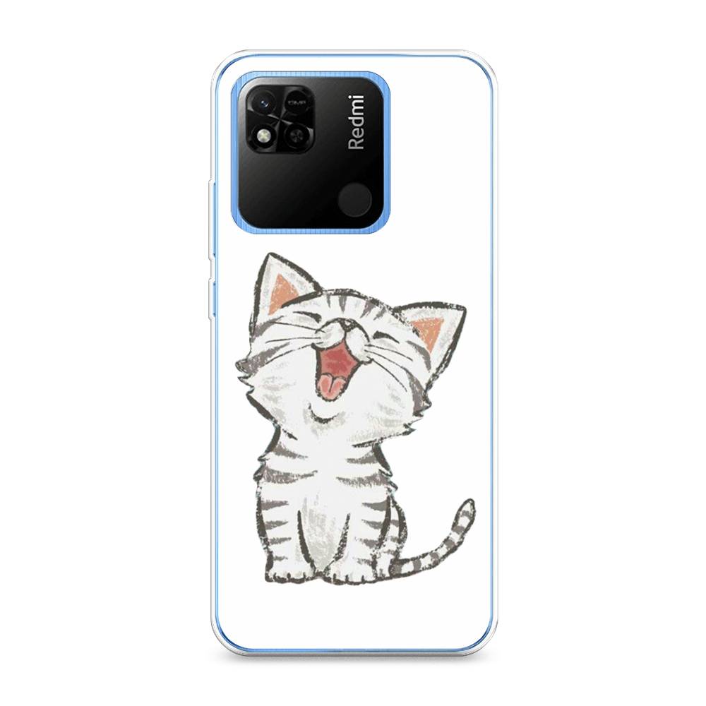 

Чехол Awog на Xiaomi Redmi 10A "Котенок рисованный", Разноцветный, 313950-1