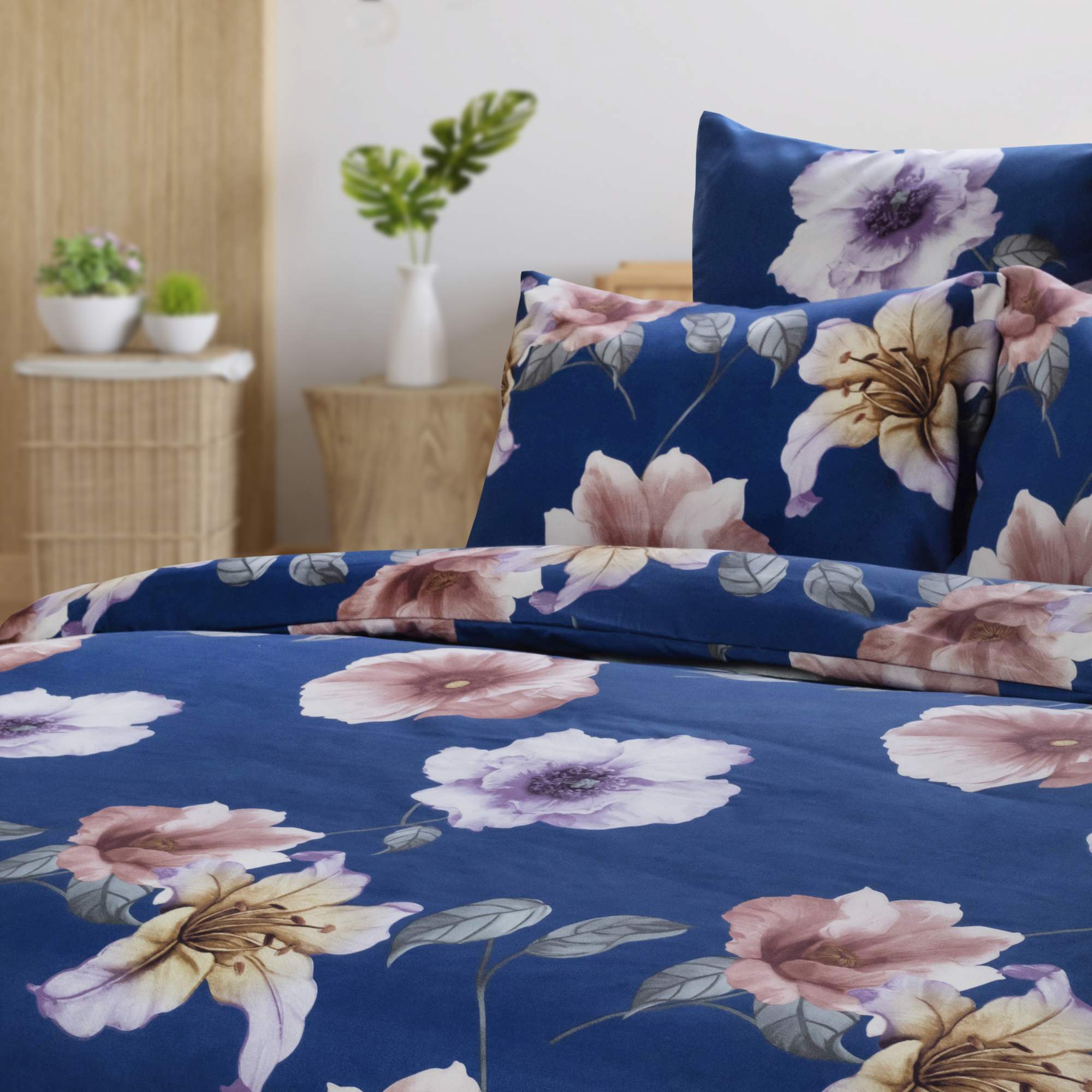 

Постельное белье двуспальное Cleo Art Color, наволочки 70х70 см, Art Color