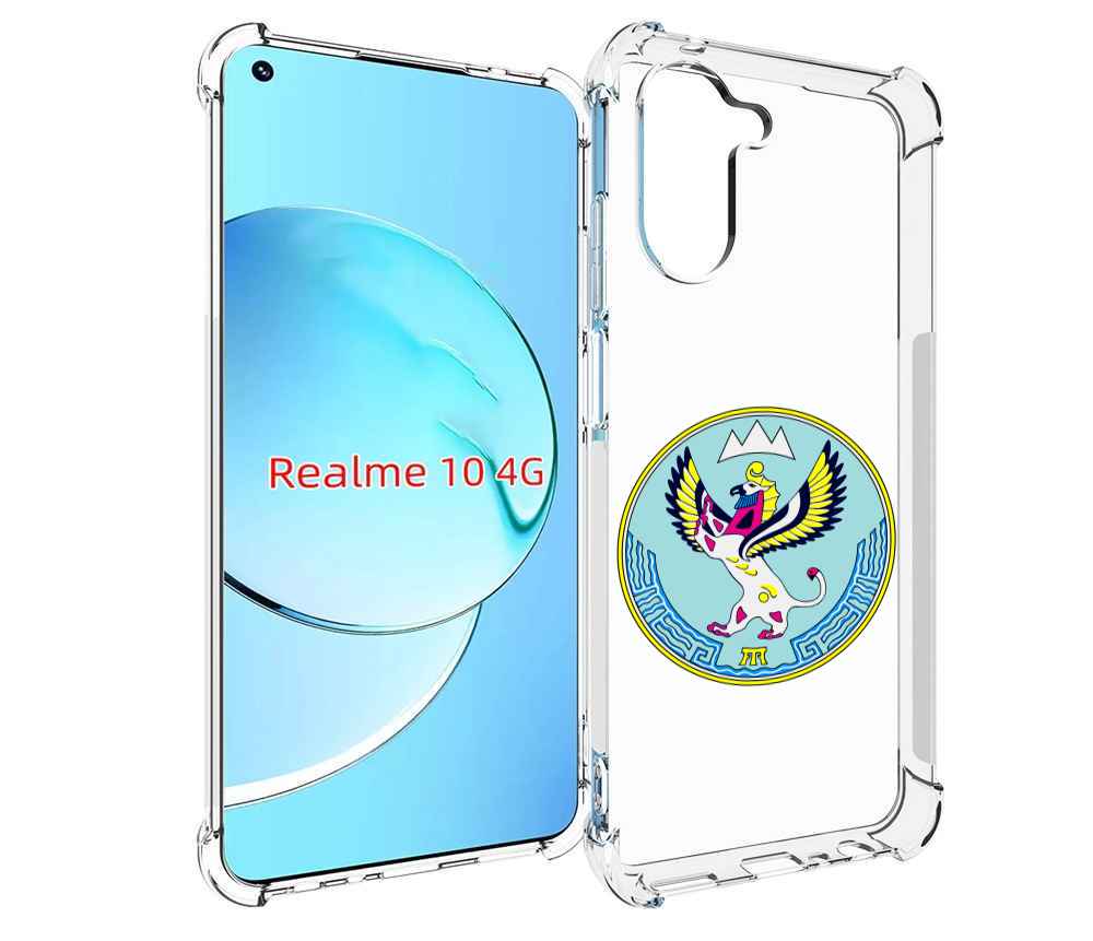 

Чехол MyPads герб-алтаискии-краи для Realme 10, Прозрачный, Tocco