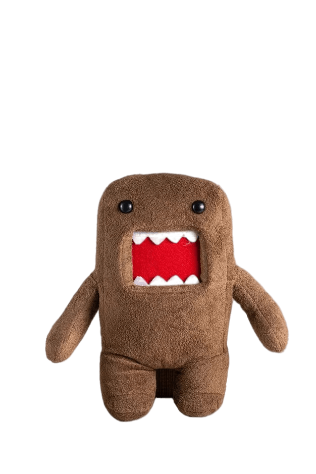 фото Мягкая игрушка plush story домо-кун 35 см коричневый