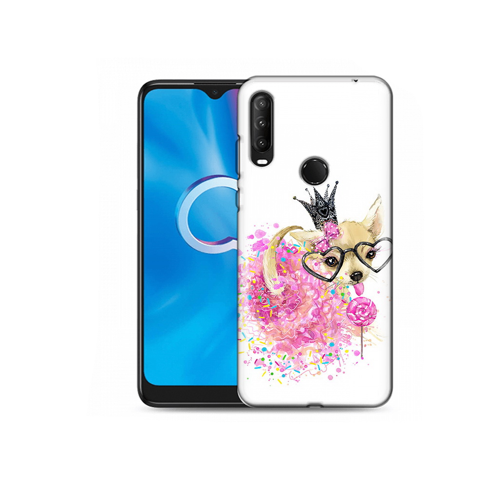 

Чехол MyPads Tocco для Alcatel 1S (2020) 5028Y сладкая принцесса (PT145668.665.606), Прозрачный, Tocco