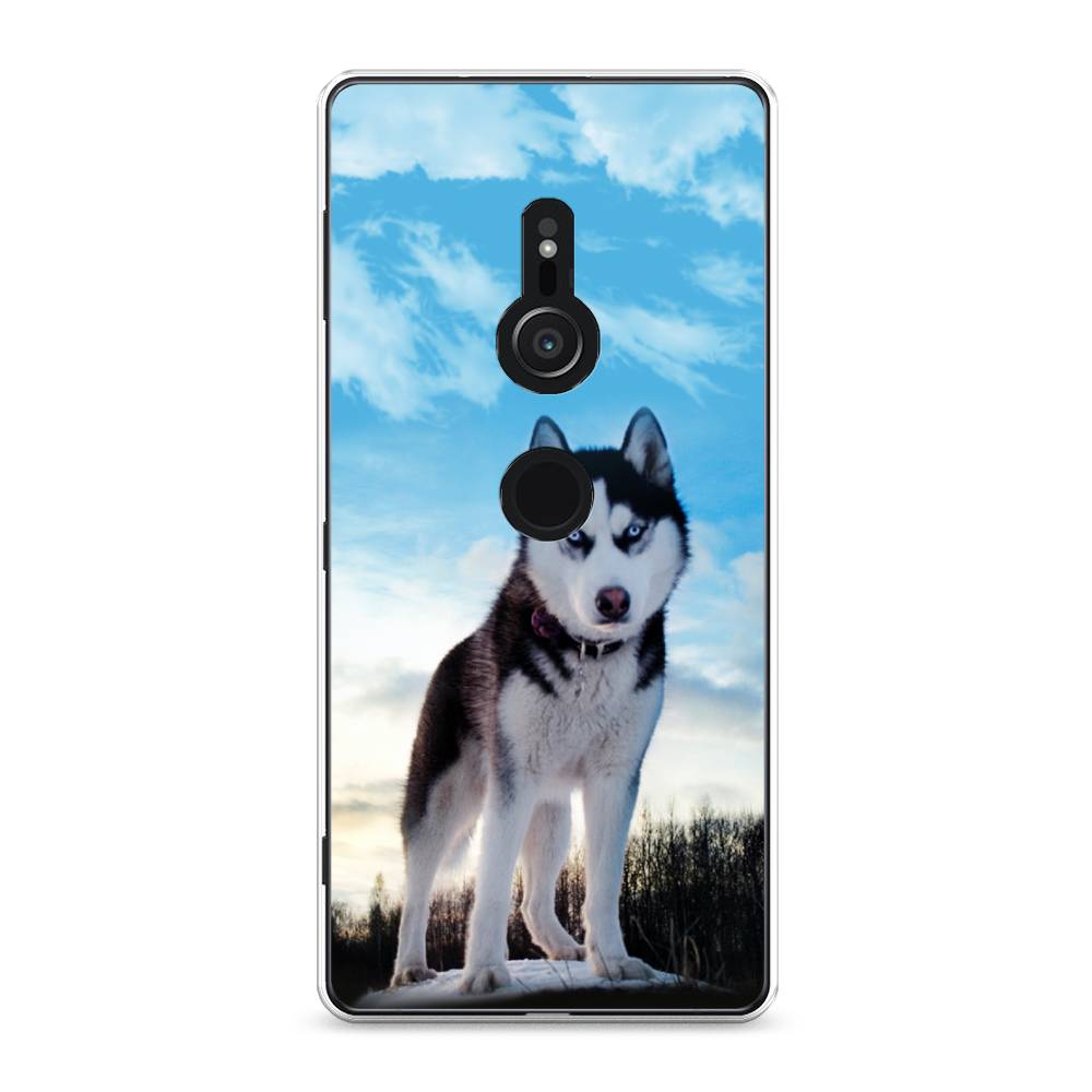 

Чехол Awog на Sony Xperia XZ2 "Хаски 3", Разноцветный, 52850-2