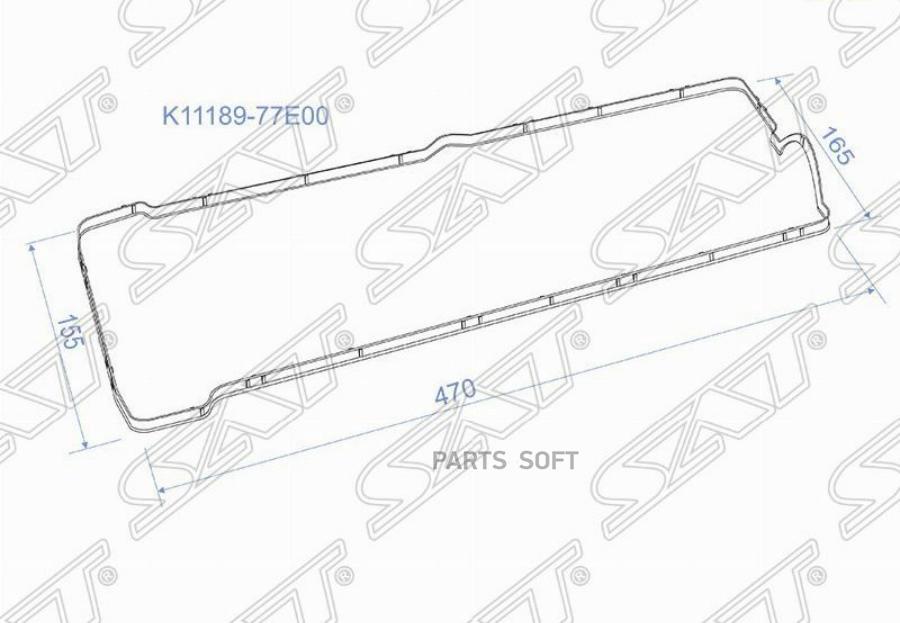 

Прокладка Клапанной Крышки Sz J20a 96-05, Escudo/Grand Vitara Sat арт. K11189-77E00
