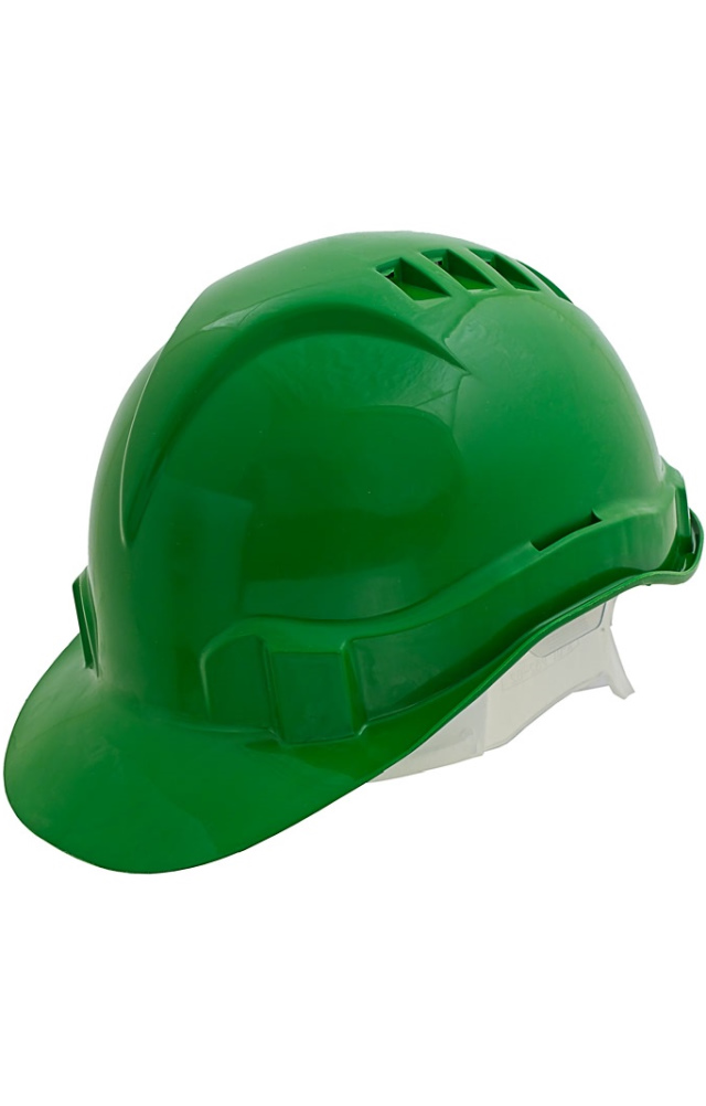 Каска защитная зеленая ЯЛ-02-134 113-90002793 проволока подвязочная 100 м зеленая greengo