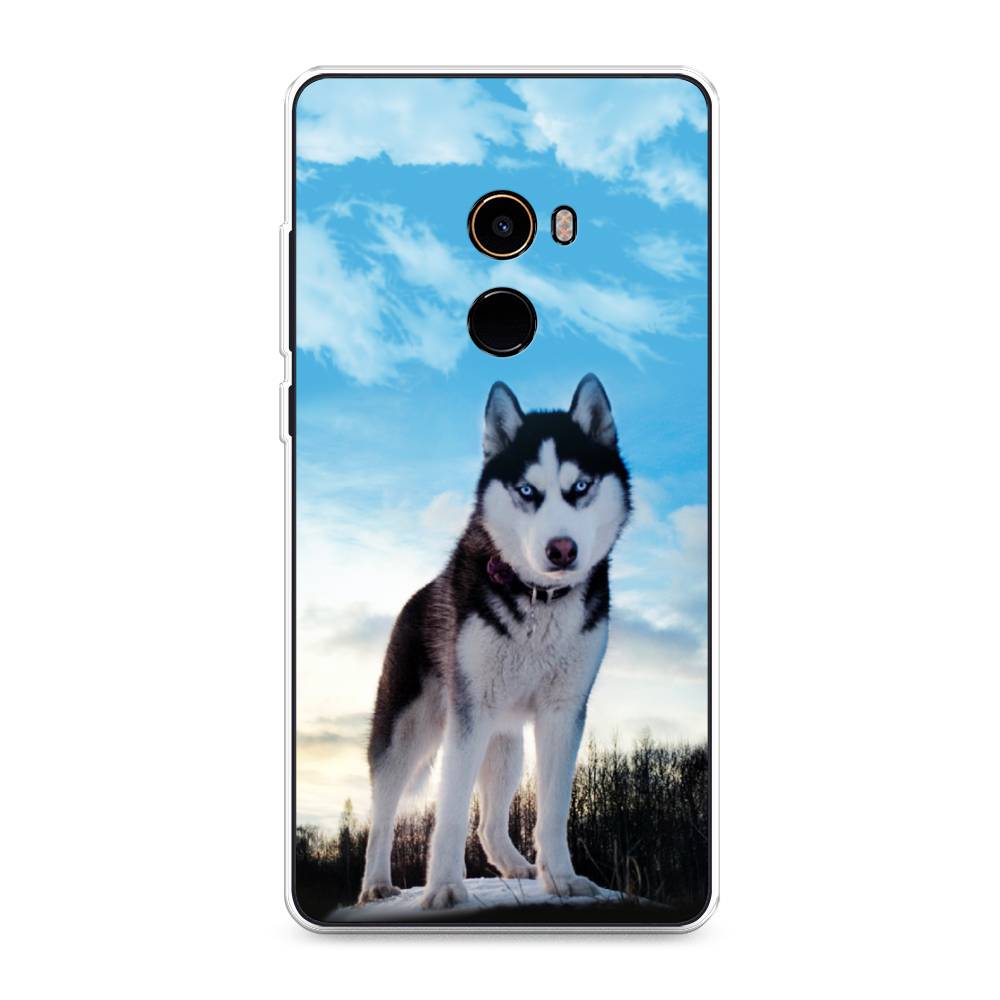 

Чехол Awog на Xiaomi Mi Mix 2 "Хаски 3", Разноцветный, 32550-2