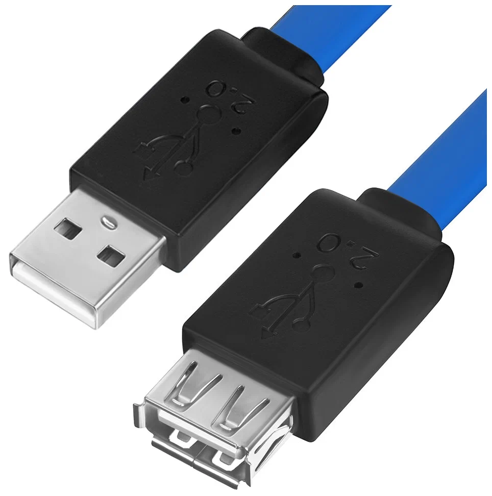 фото Кабель gcr usb am - usb af не указано м