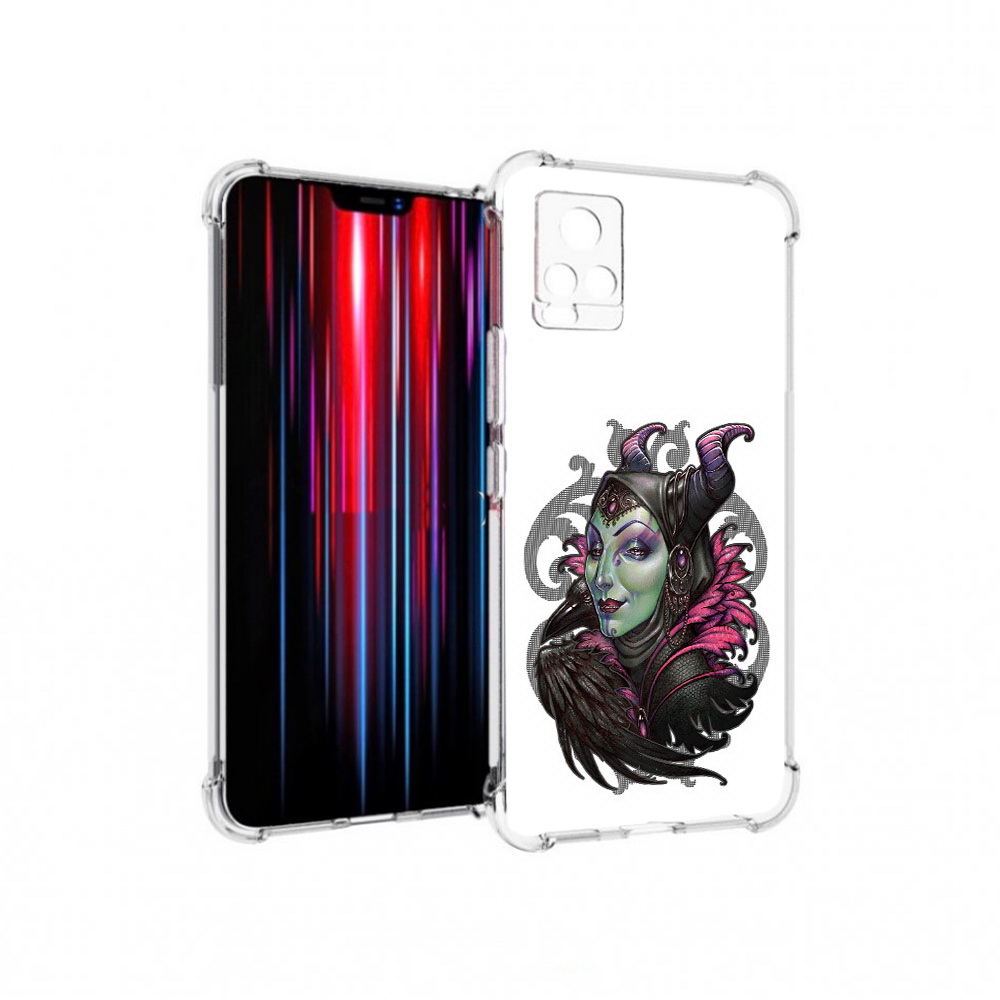 

Чехол MyPads Tocco для Vivo V20 PRO зеленая девушка с вороном (PT226964.386.357), Прозрачный, Tocco