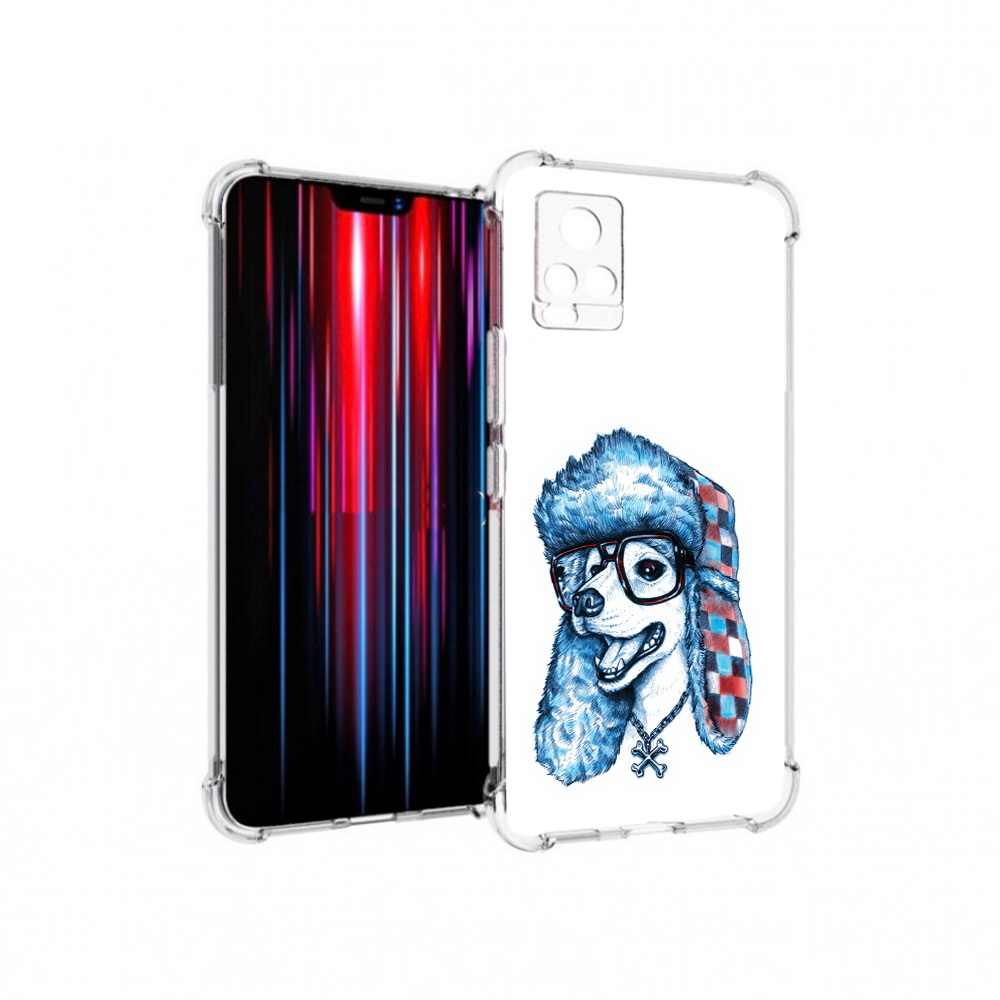 

Чехол MyPads Tocco для Vivo V20 PRO зимний пес (PT226964.386.362), Прозрачный, Tocco