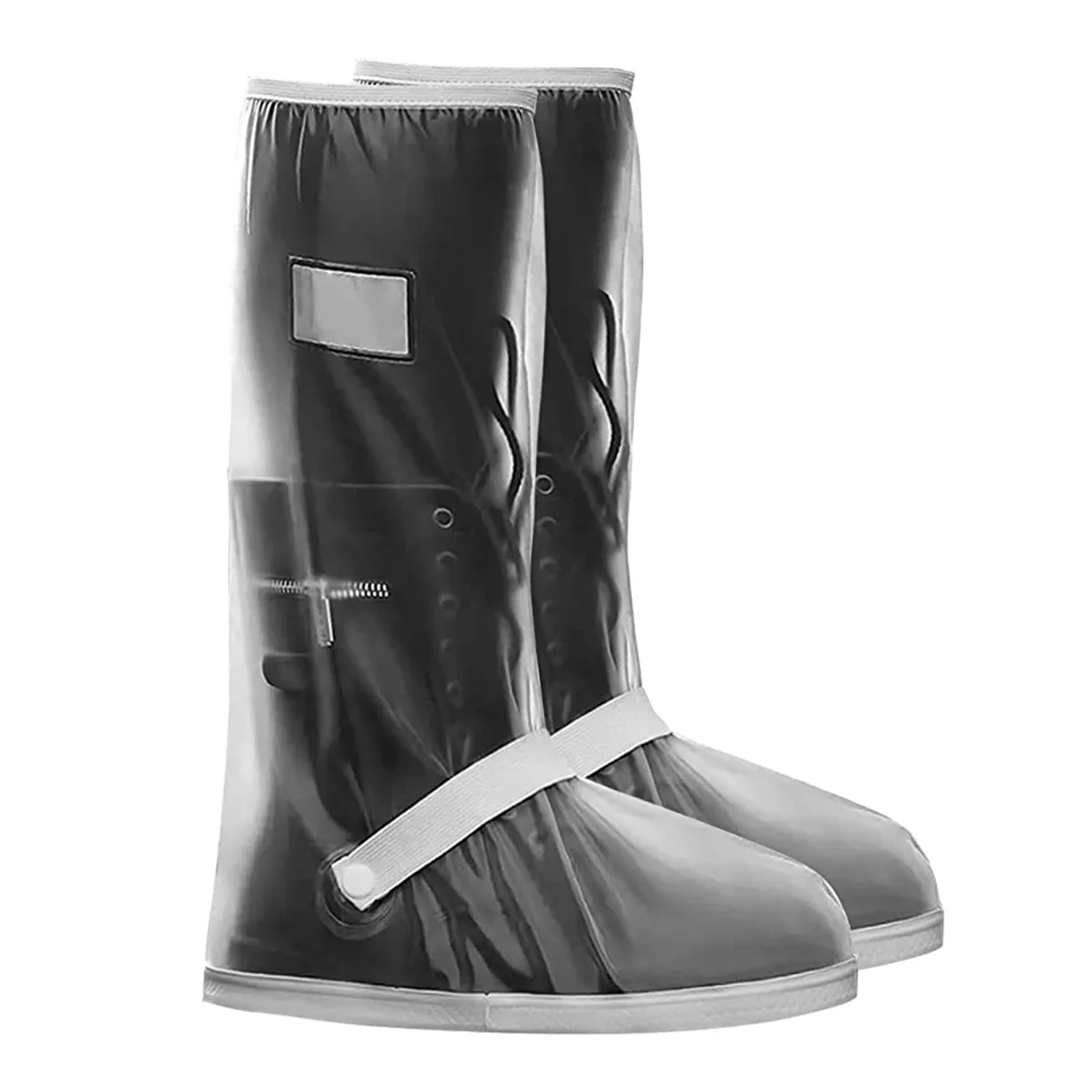 Защитные чехлы на обувь унисекс EZGOODZ Calf-Length PVC прозрачные 40-44 RU