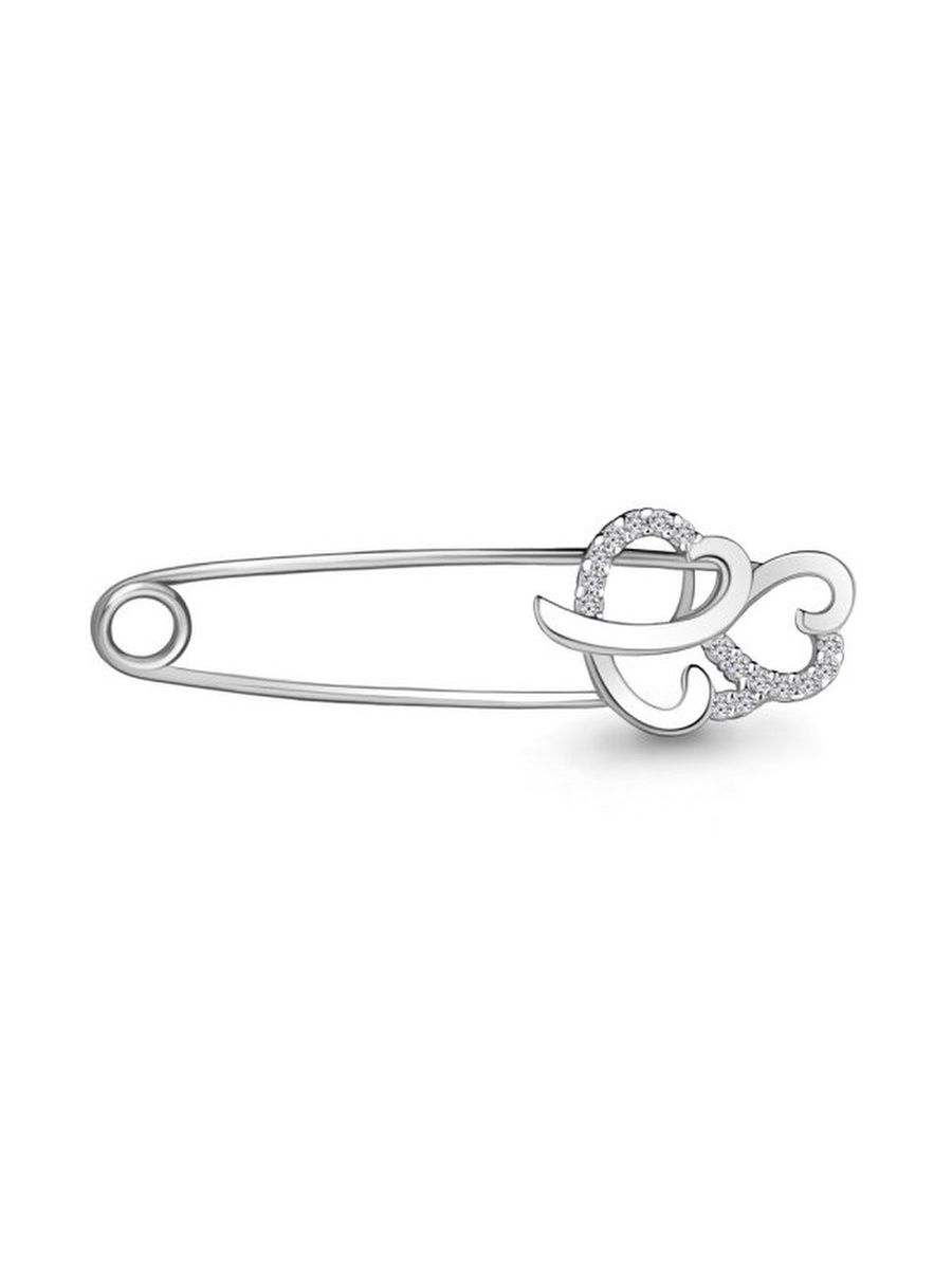 

Брошь из серебра TEO MAORI 871520А.5, фианит, 871520А.5