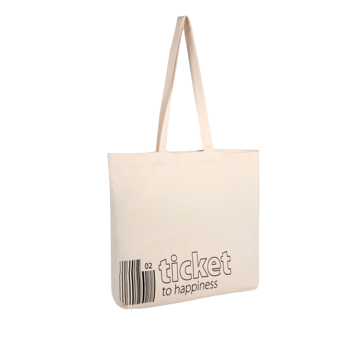

Сумка шоппер женская NAZAMOK Ticket, бежевый, Ticket