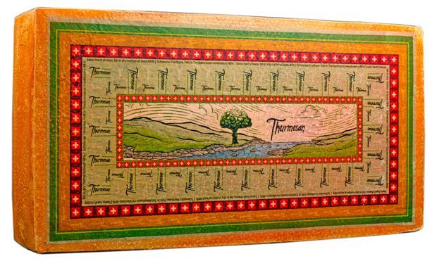 Сыр твердый Swiss Peak Пармезан Швейцарский 47% БЗМЖ