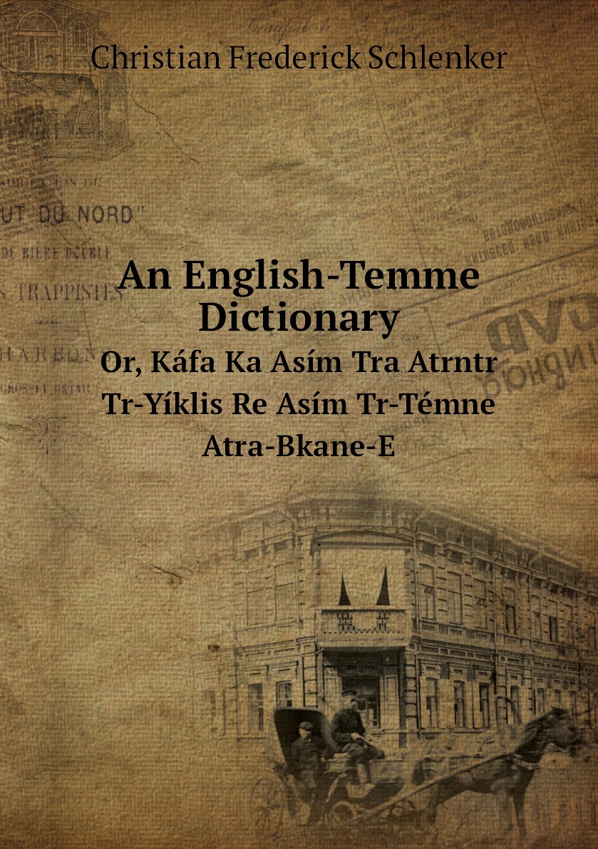 

An English-Temme Dictionary