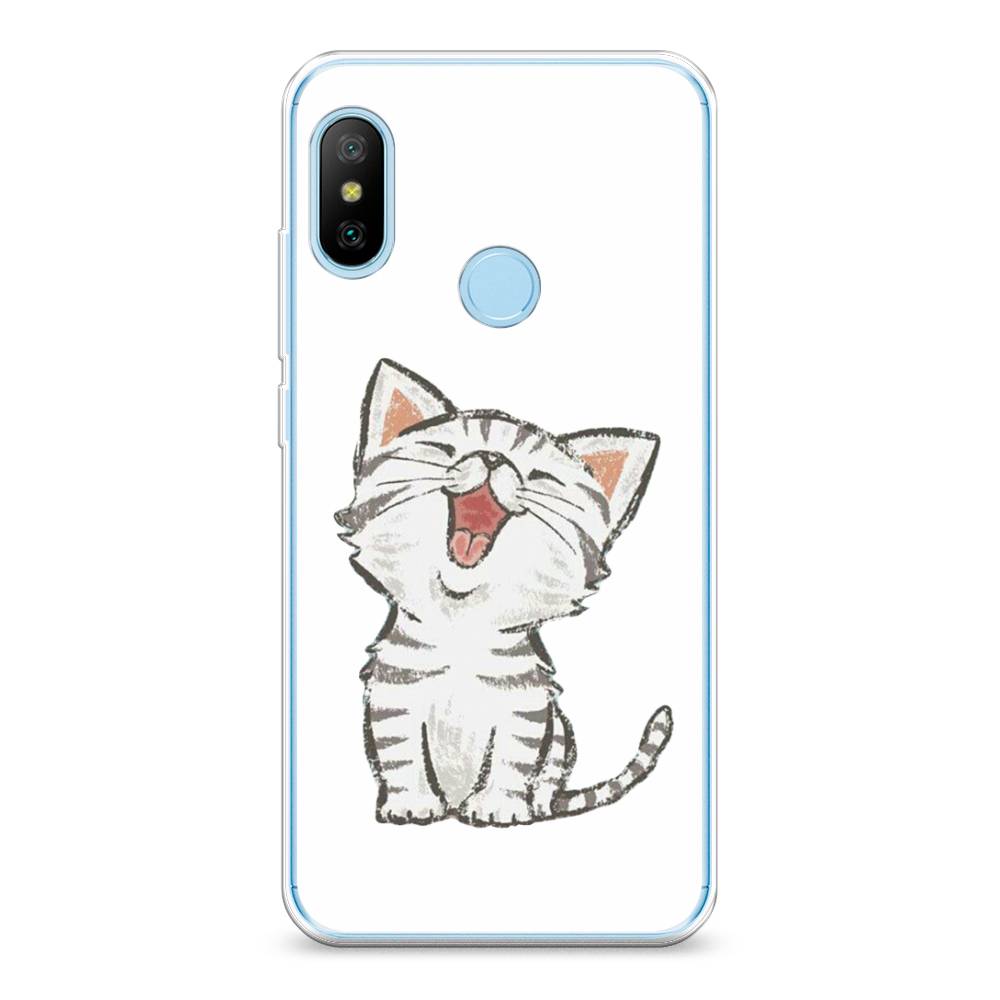 

Чехол Awog на Xiaomi Redmi 6 Pro/6 Plus/Mi A2 Lite "Котенок рисованный", Разноцветный, 33950-1