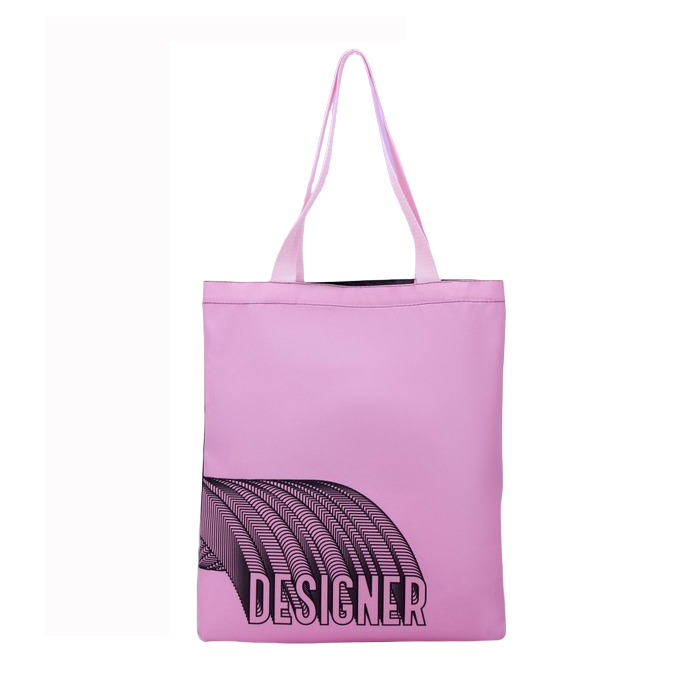 Сумка шоппер женская NAZAMOK Дизайнер, розовый