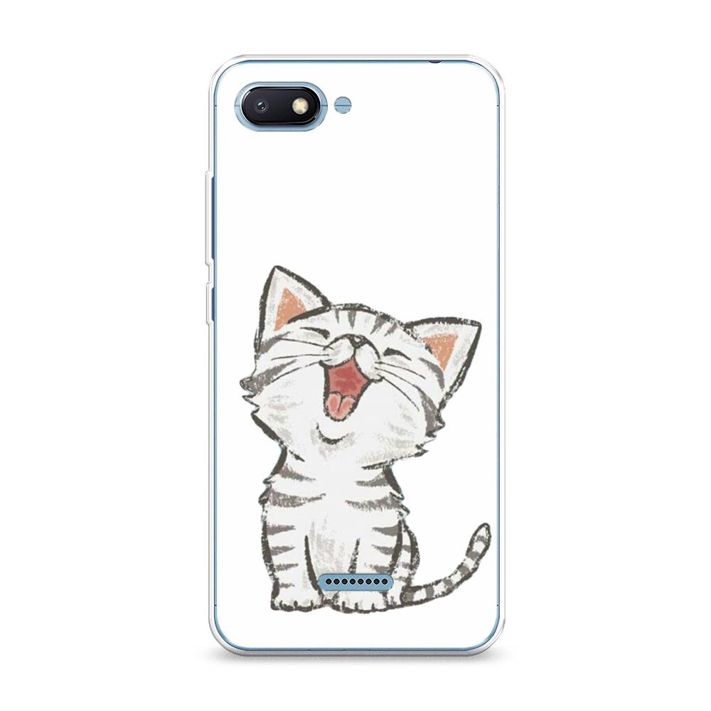 

Чехол Awog на Xiaomi Redmi 6A "Котенок рисованный", Разноцветный, 34150-1