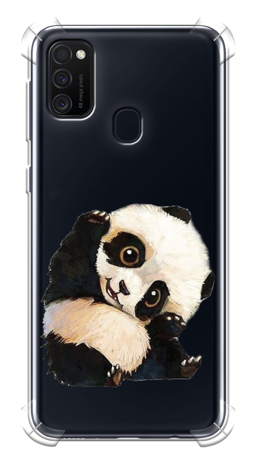 

Чехол Awog на Samsung Galaxy M21/M30s "Большеглазая панда", Разноцветный, 29751-1