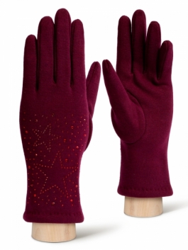 фото Перчатки женские labbra 01-00034979, бордовый