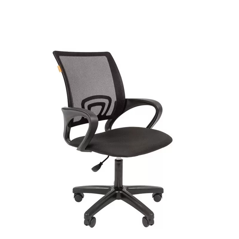 Кресло офисное Easy Chair 304 LT черное (сетка/ткань, пластик), 1031996