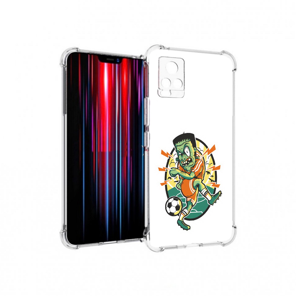 

Чехол MyPads Tocco для Vivo V20 PRO зомби футболист (PT226964.386.368), Прозрачный, Tocco