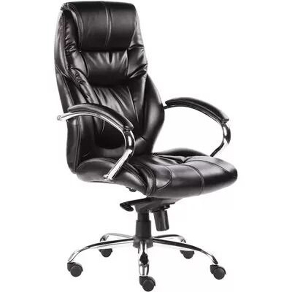 Кресло для руководителя Easy Chair 535 MPU черное (искусственная кожа, металл), 333534