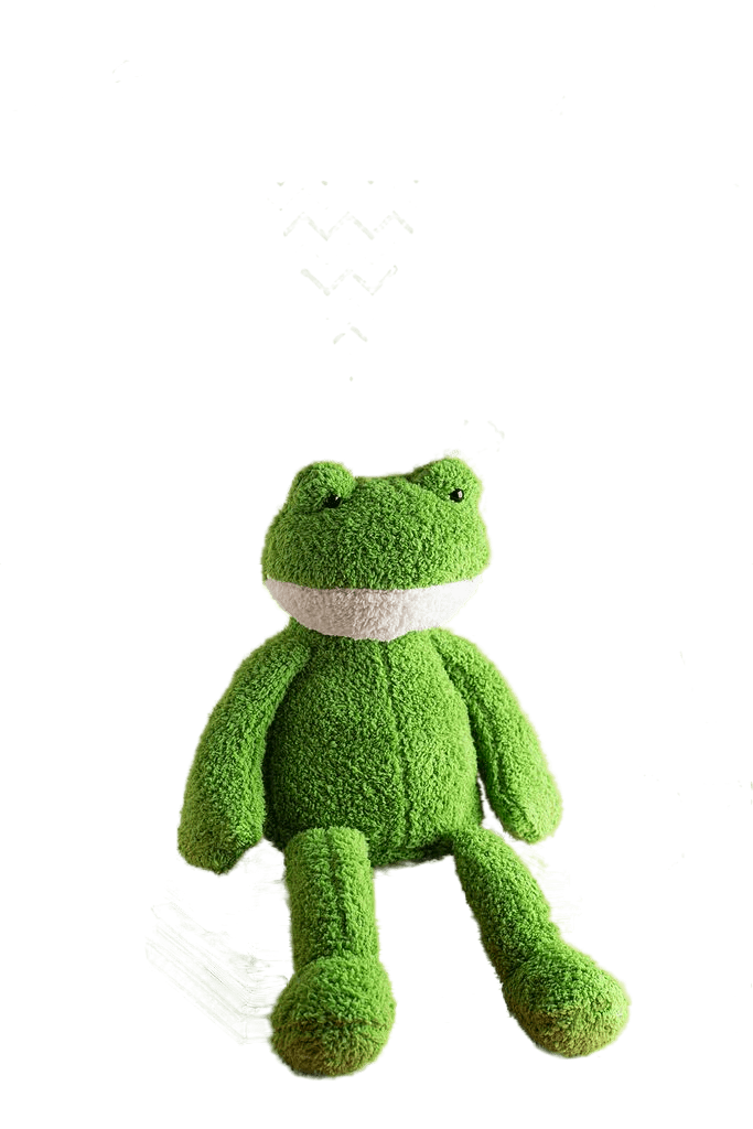фото Мягкая игрушка plush story милый лягушонок зеленый