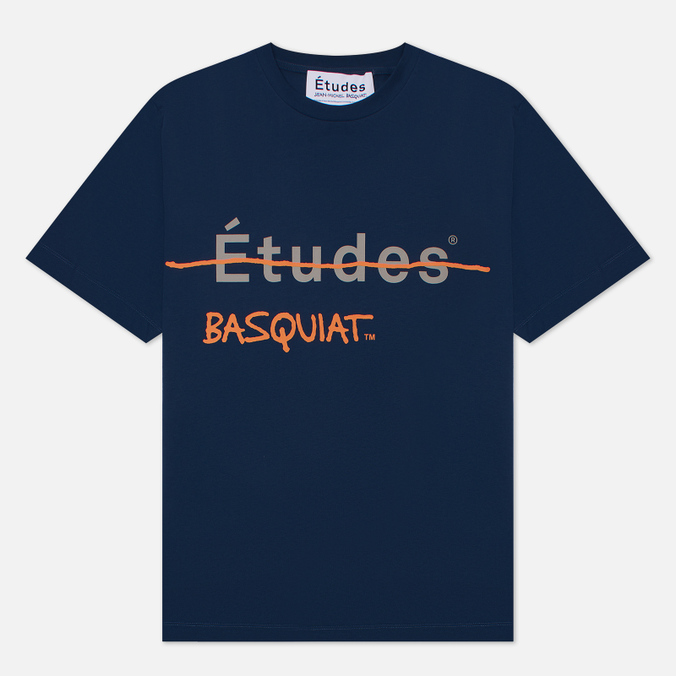

Мужская футболка Etudes x Jean-Michel Basquiat Wonder Etudes JMB синий, Размер S, x Jean-Michel Basquiat Wonder Etudes JMB