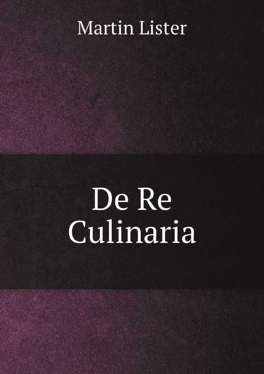 

De Re Culinaria