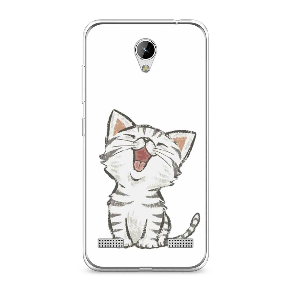 

Чехол Awog на ZTE Blade A520 / ЗТЕ Блэйд A520 "Котенок рисованный", 132050-1