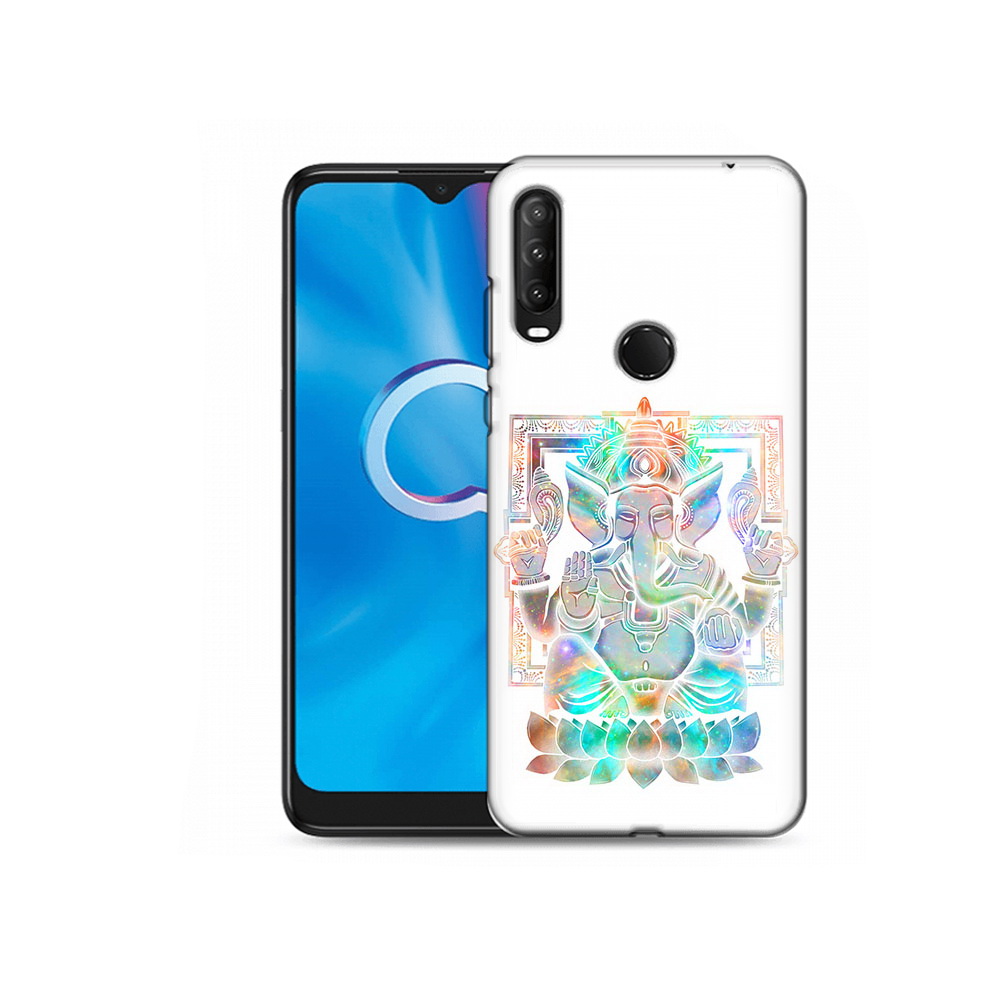 

Чехол MyPads Tocco для Alcatel 1S (2020) 5028Y умный слон (PT145668.665.654), Прозрачный, Tocco