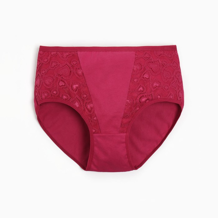 

Трусы женские Collorista бордовые 48-50 RU, Бордовый