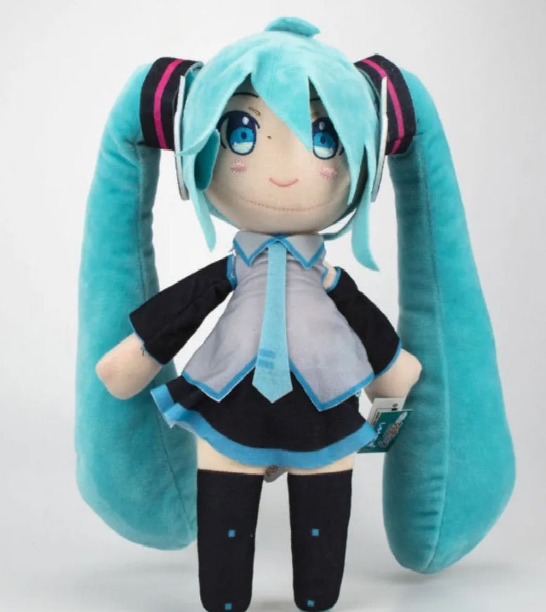 фото Мягкая игрушка хацунэ мику miku hatsune 30 см plush story