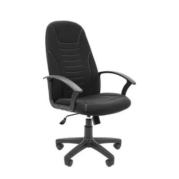 Кресло для руководителя Easy Chair 640 ТС черное (ткань, пластик), 803386
