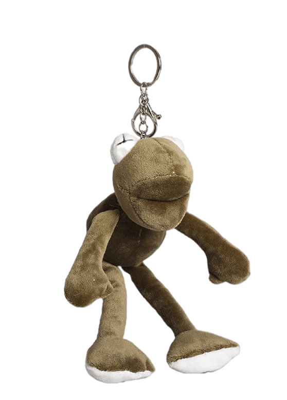 

Брелок унисекс Plush Story Лягушонок Кермит Улица Сезам коричневый, Лягушонок Кермит Улица Сезам