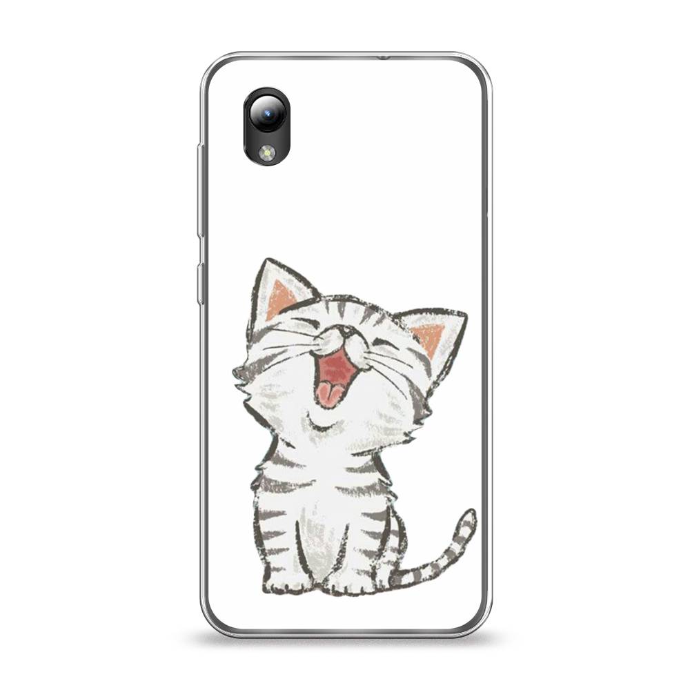 

Чехол Awog на ZTE Blade L8 / ЗТЕ Блэйд L8 "Котенок рисованный", Разноцветный, 132850-1