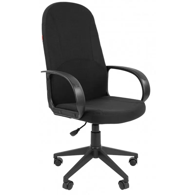 Кресло для руководителя Easy Chair 682 LT черное (ткань, пластик), 1318291