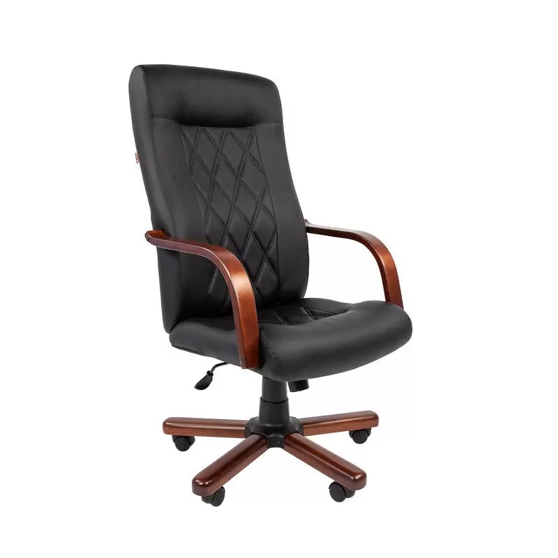 Кресло для руководителя Easy Chair 430 TPU черное (экокожа, металл), 901939
